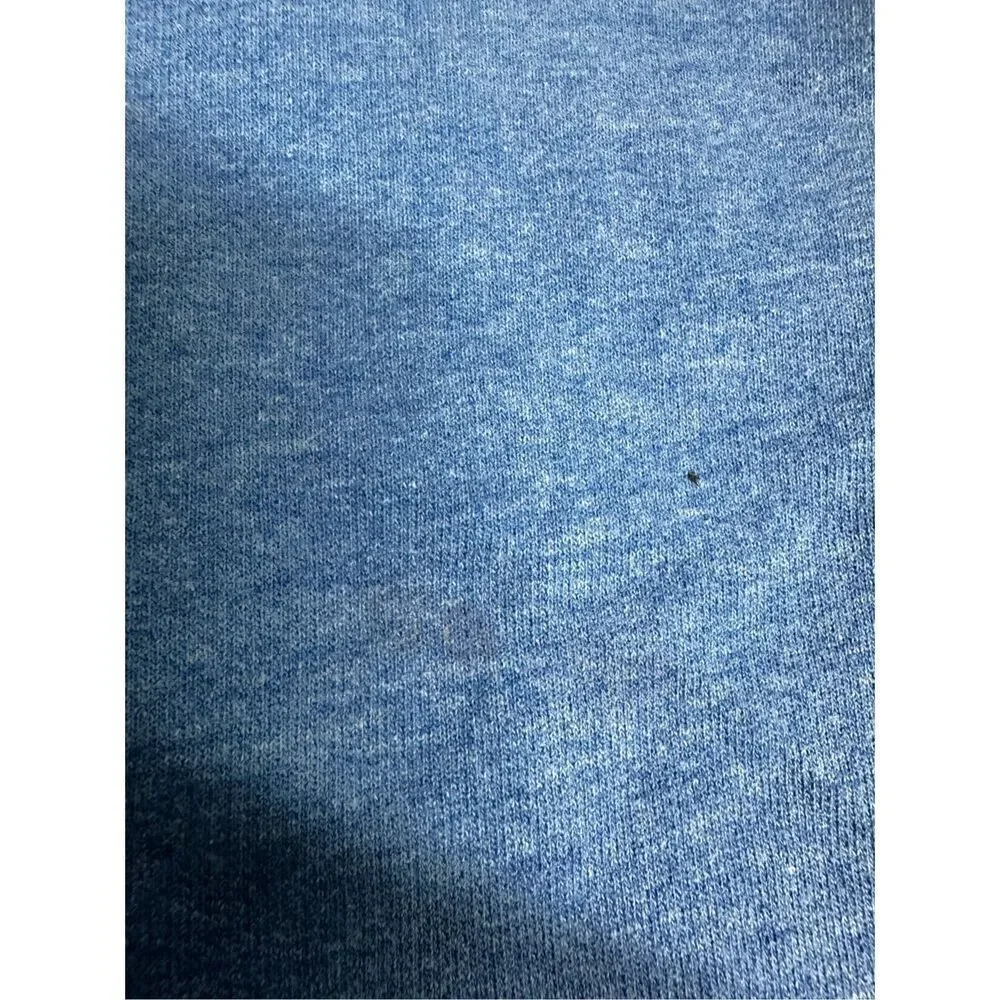 Oshkosh B’gosh Sherpa Lined Hooded Full Zip Cotton Blend Blue Logo Jacket Sz 14